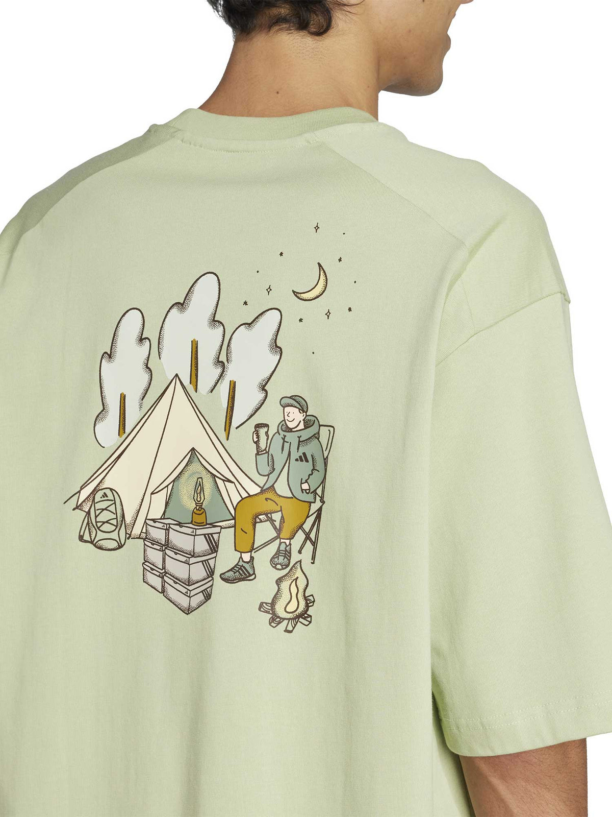 ADIDAS SPORTSWEAR Тениска Codes Doodle Camp Graphic T-Shirt