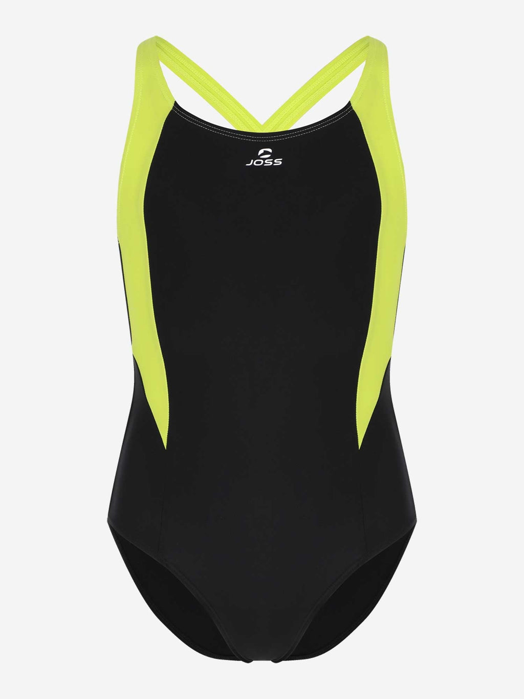 JOSS Цял бански Girls Color-Block Swimsuit