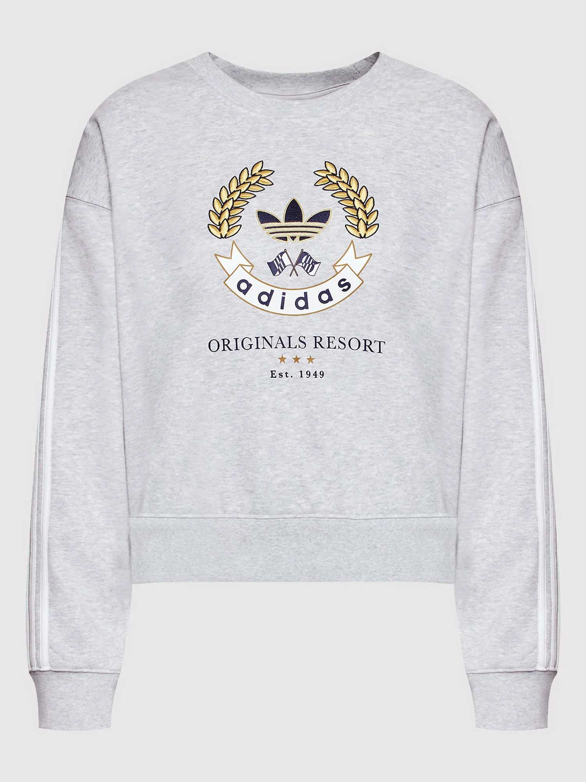 ADIDAS Блуза Sweatshirt with Crest Graphic