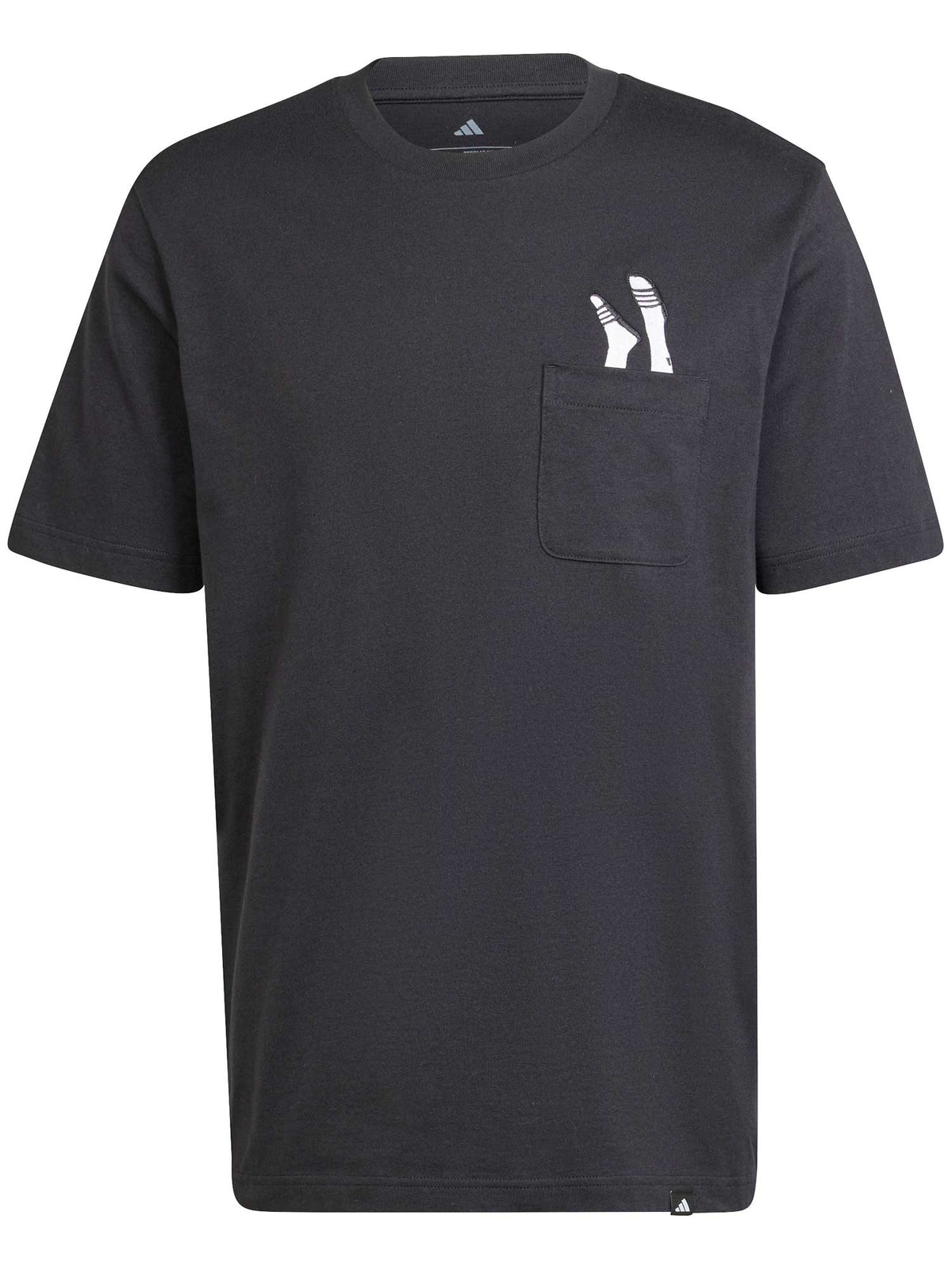 ADIDAS SPORTSWEAR Тениска Lounge Slides Graphic Pocket T-Shirt