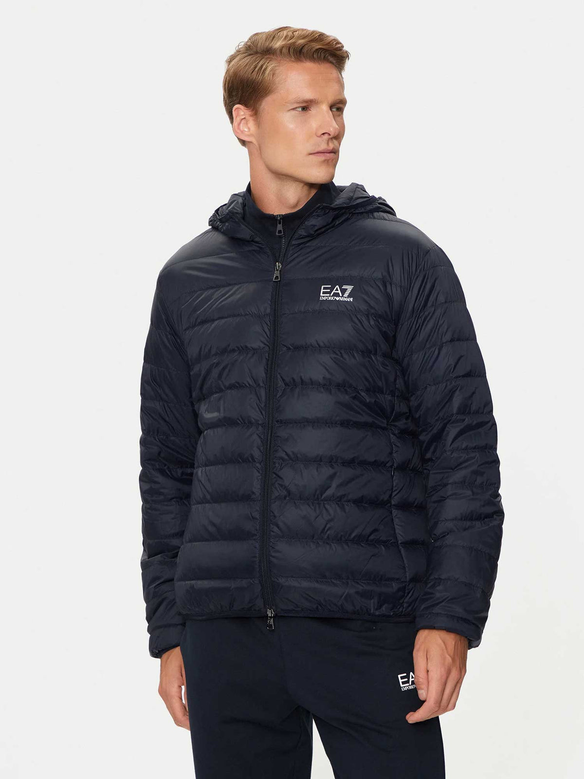 EA7 Emporio Armani Яке TRAIN CORE ID M DOWN LIGHT JACKET HOODIE CC