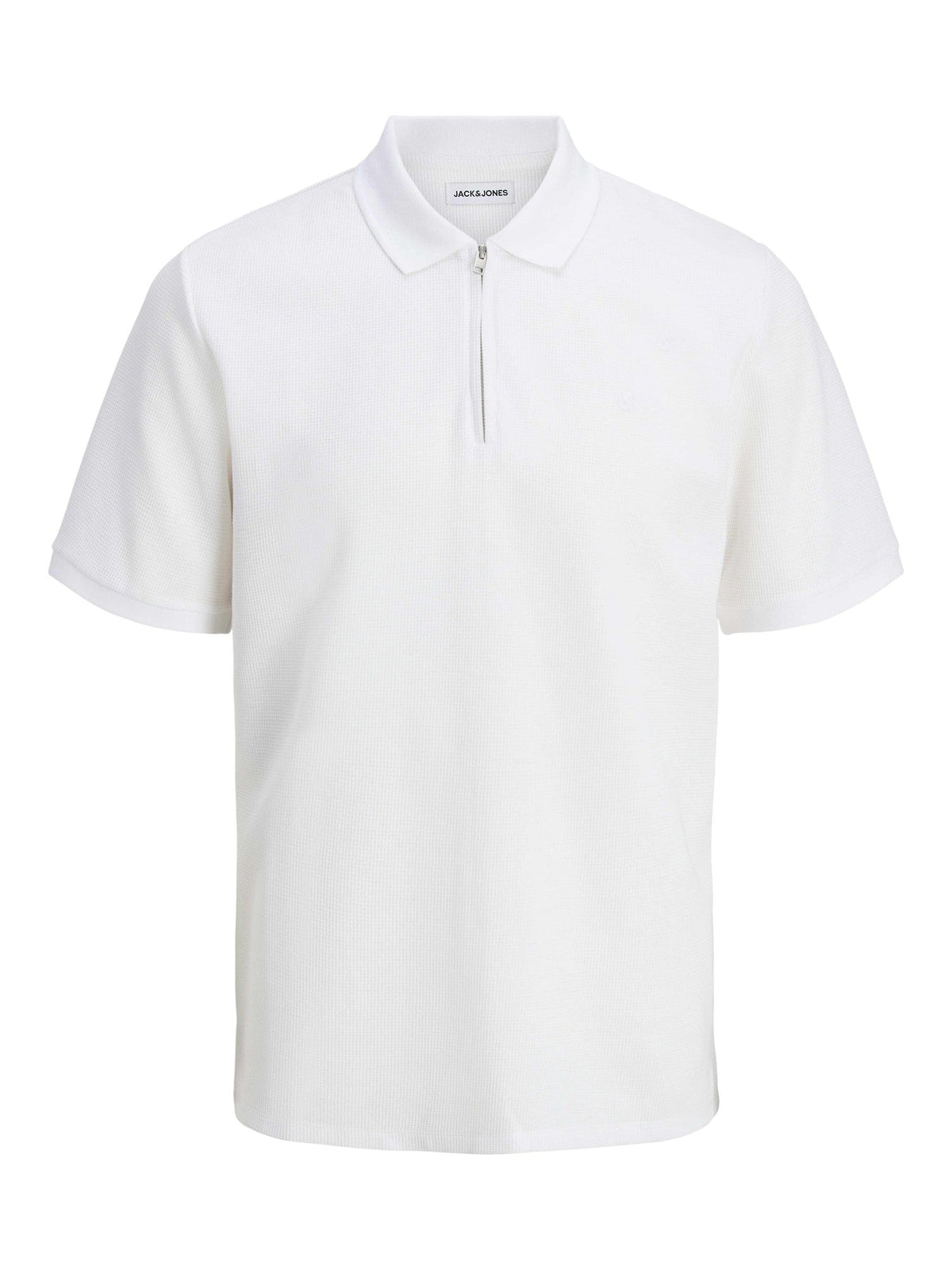 JACK & JONES Тениска JJEAUSTIN ZIP POLO SS NOOS