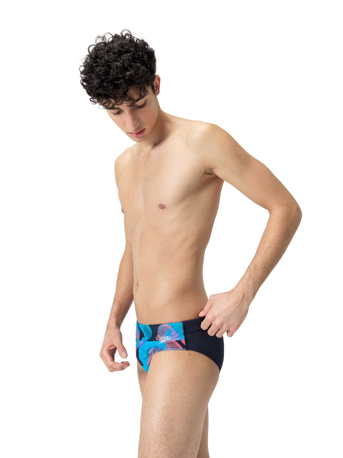 SPEEDO Бански MENS ALLOVER DIGITAL 7CM BRIEF