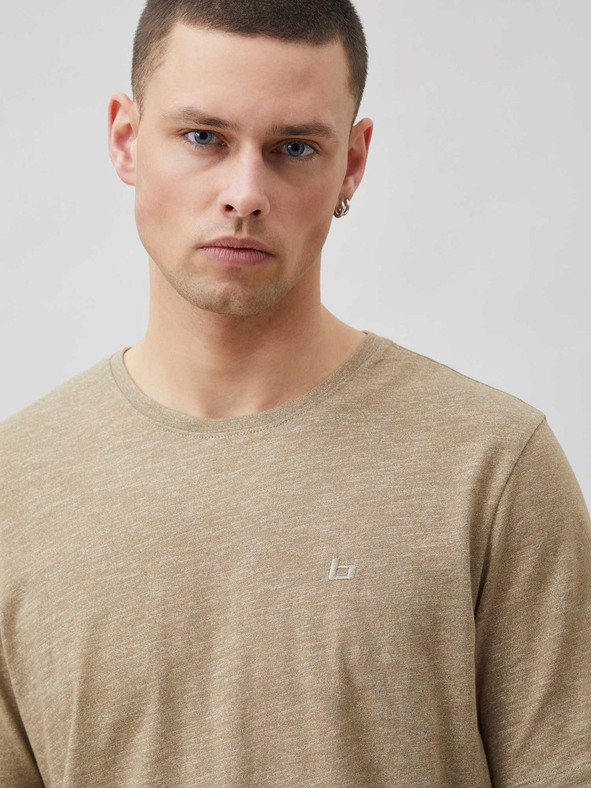 BLEND Тениска BHWilton melange tee