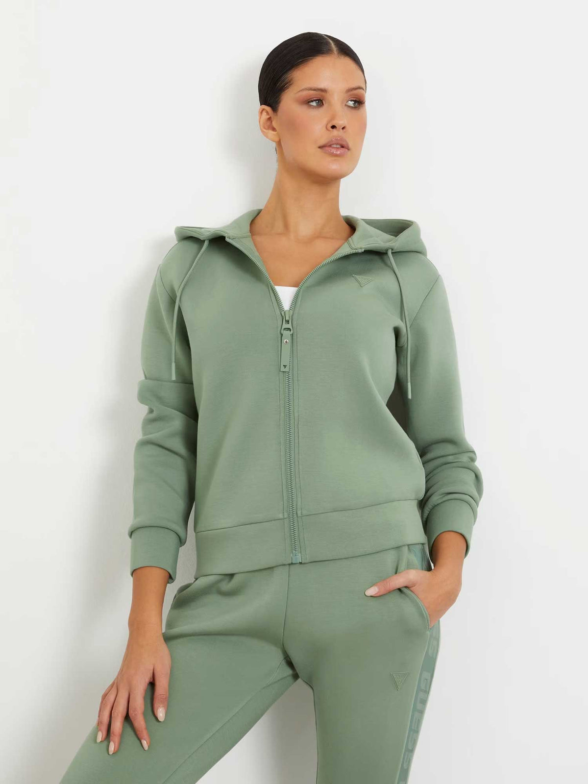 GUESS Суитшърт ALLIE SCUBA HOODIE Z