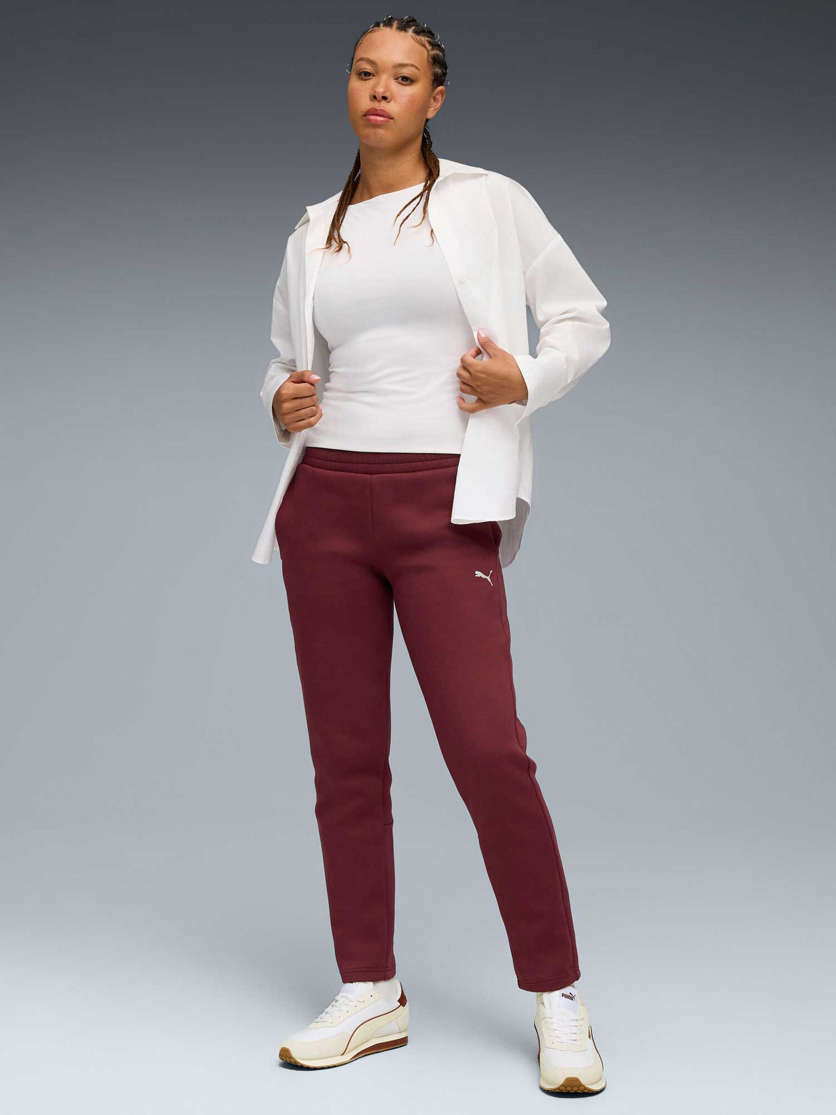 PUMA Спортно долнище EVOSTRIPE Sweatpants DK op