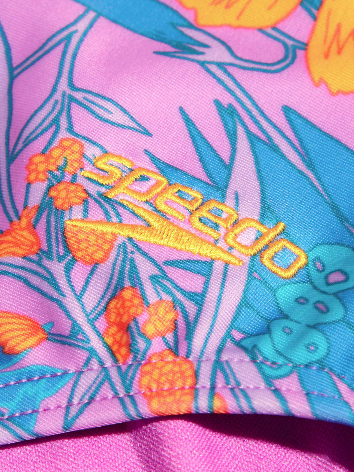 SPEEDO Цял бански WOMENS PRINTED DEEP U-BACK