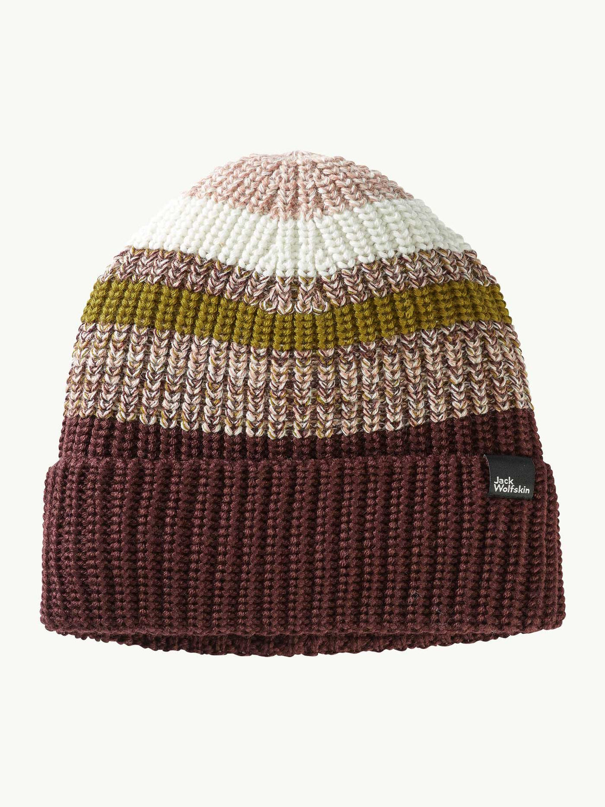 JACK WOLFSKIN Шапка STRIPY WOODS BEANIE