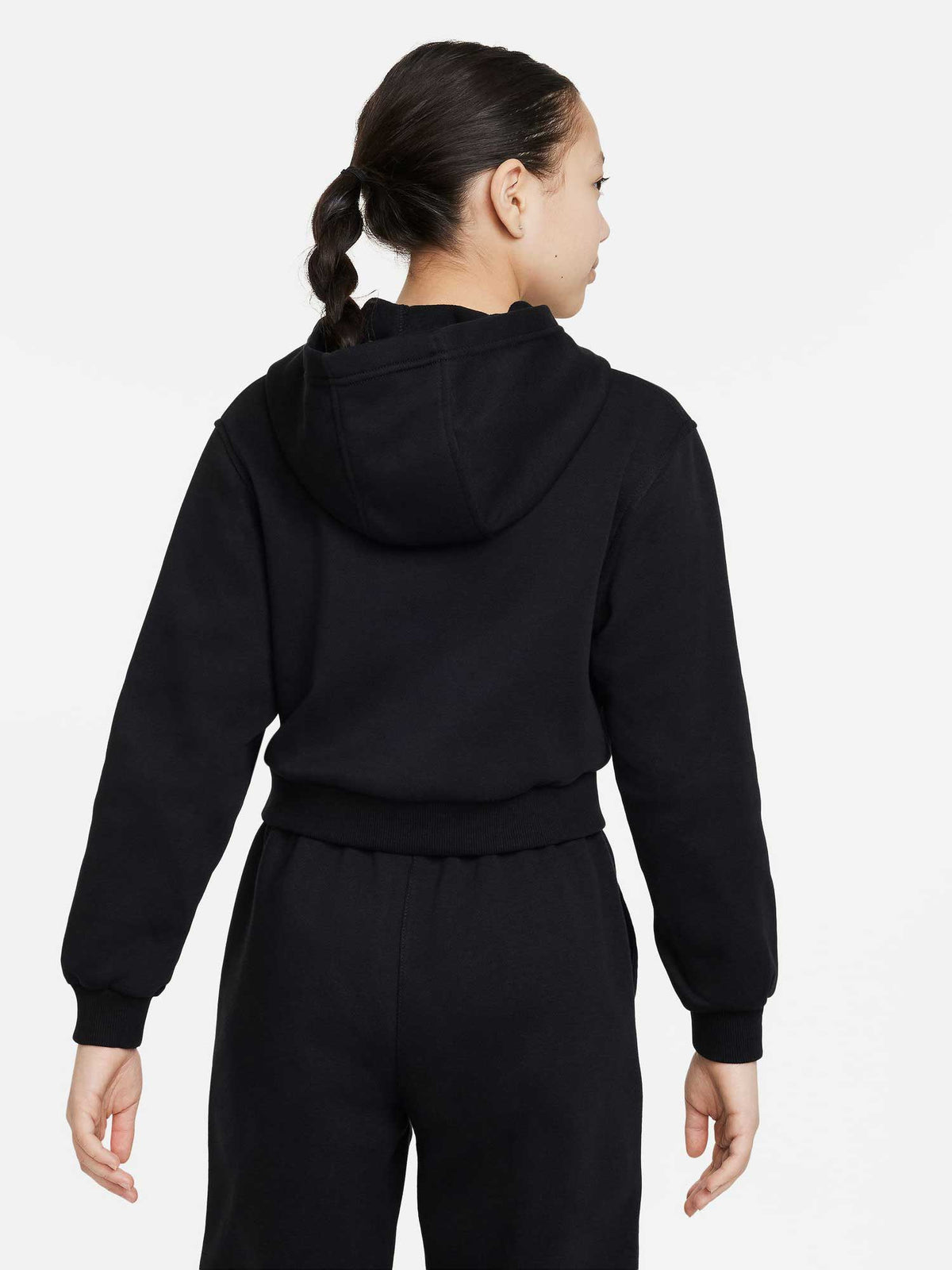 NIKE Суитшърт G NSW CLUB FLC CRP HDY HBR