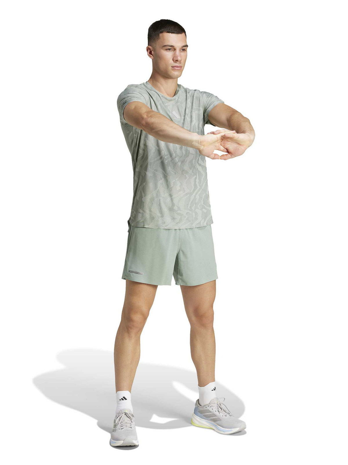 ADIDAS PERFORMANCE Тениска Ultimate Running Engineered CLIMACOOL+ Tee
