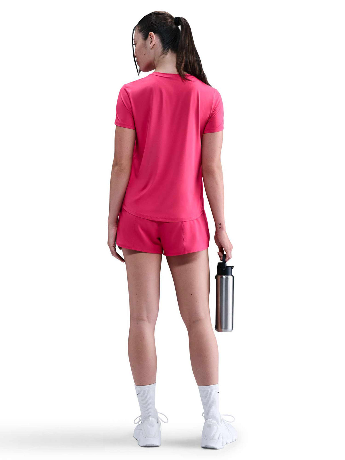 NIKE Тениска W NK ONE CLASSIC DF SS TOP WT