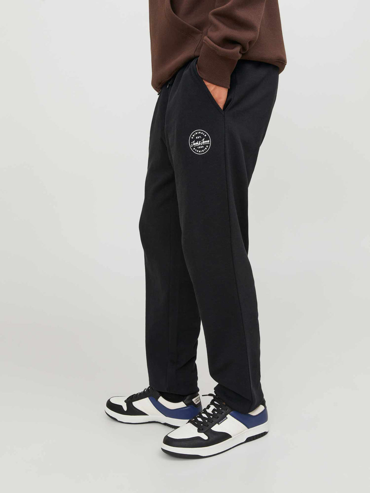 JACK & JONES Спортно долнище JPSTGORDON SHARK SWEAT PANTS NOOS