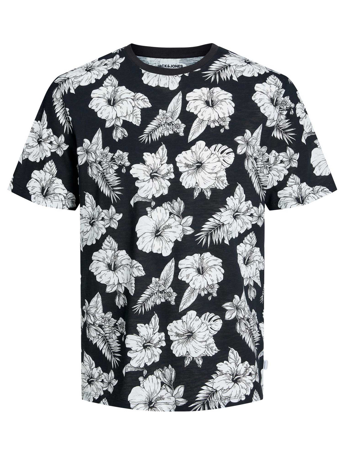 JACK & JONES Тениска JJGURU AOP TEE SS O-NECK
