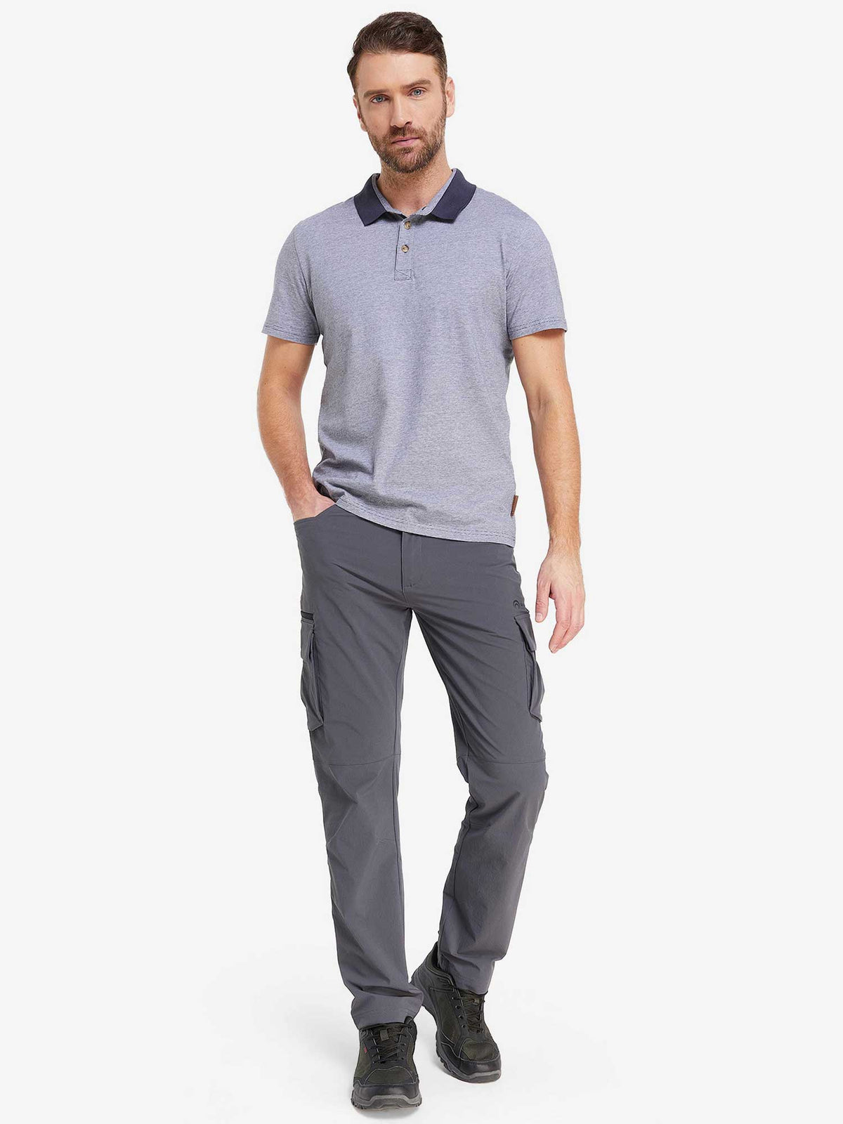 OUTVENTURE Тениска Travel Mens SS Polo Shirt