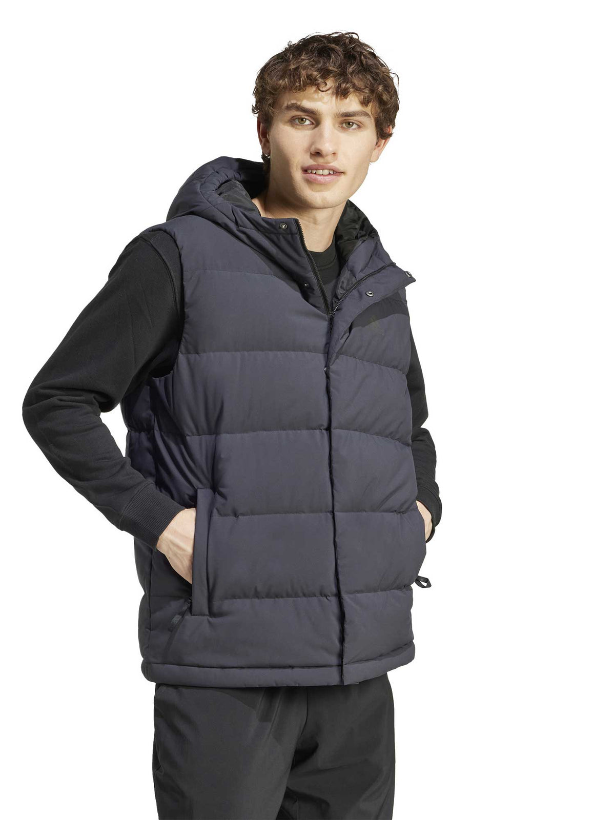 ADIDAS SPORTSWEAR Елек Helionic Hooded Down Vest
