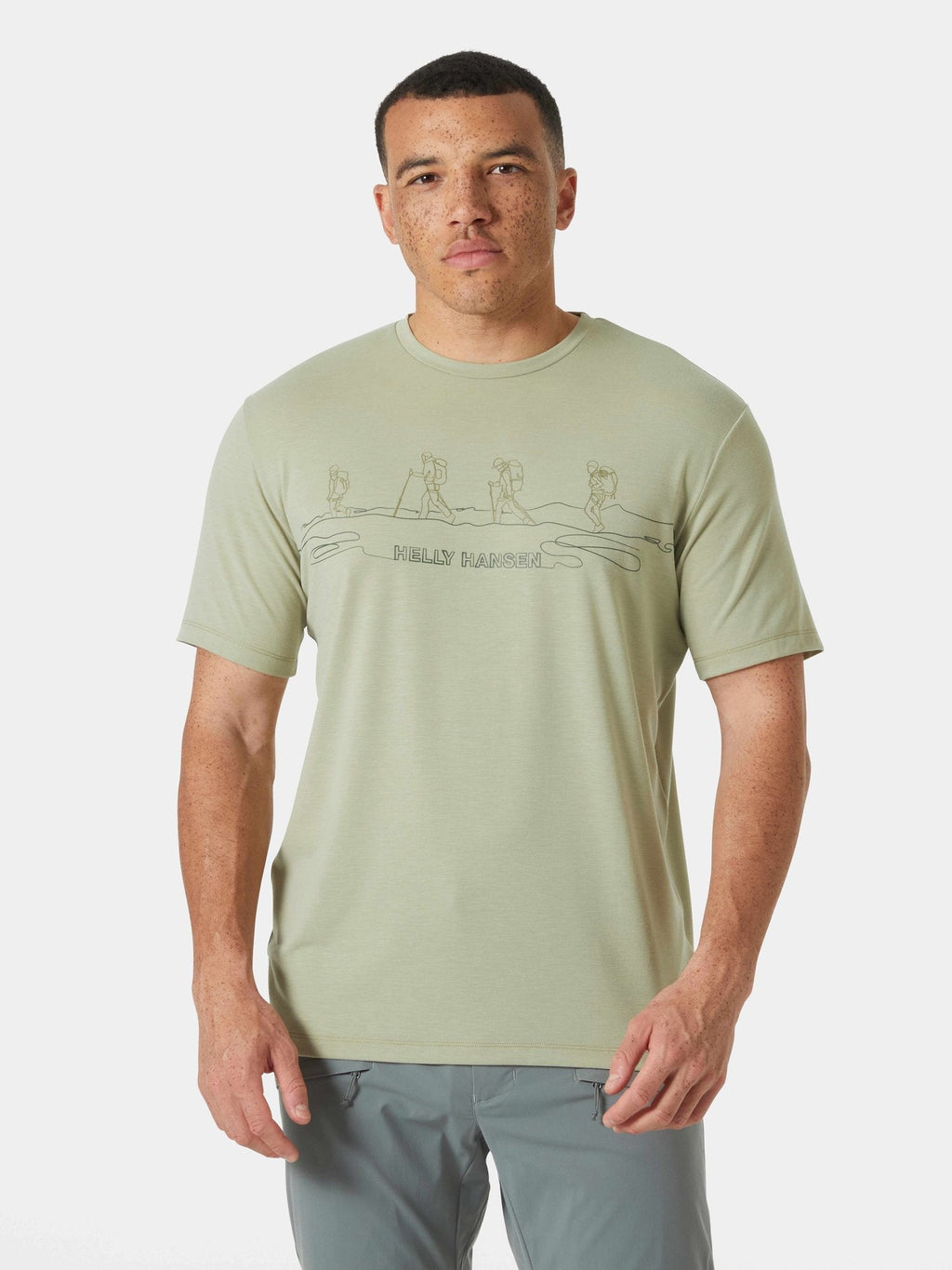 HELLY HANSEN Тениска SKOG GRAPHIC T-SHIRT