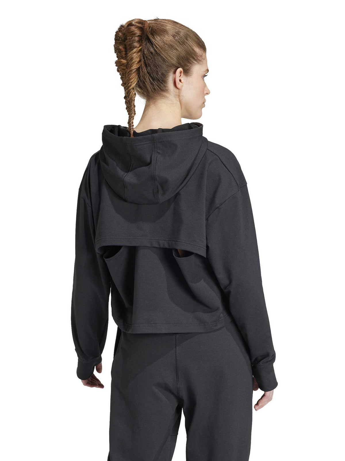 ADIDAS PERFORMANCE Суитшърт Power Loose Fit Back-Ventilation Hoodie