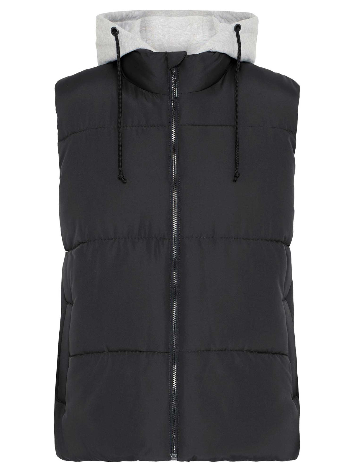 BLEND Елек BHELWIN vest w. jersey hood