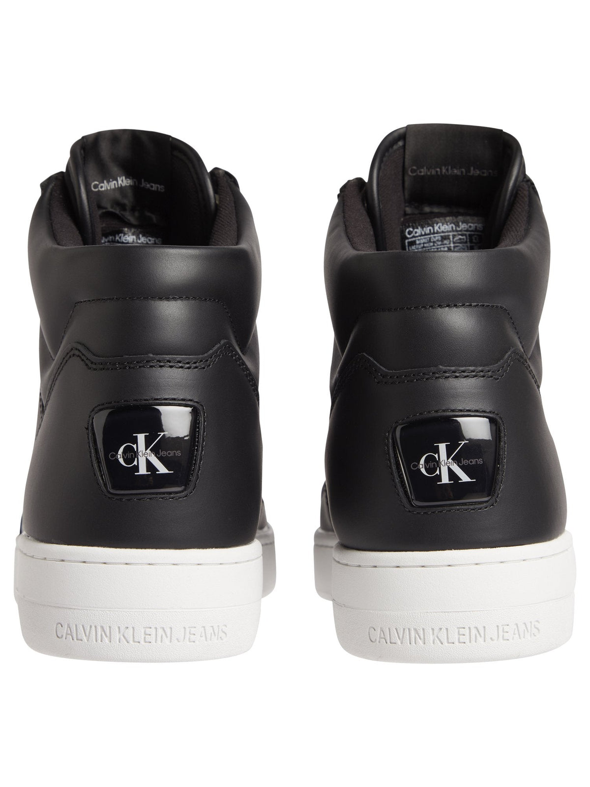 Calvin Klein Jeans Обувки BASKET CUPS LACEUP HIGH LTH-PU
