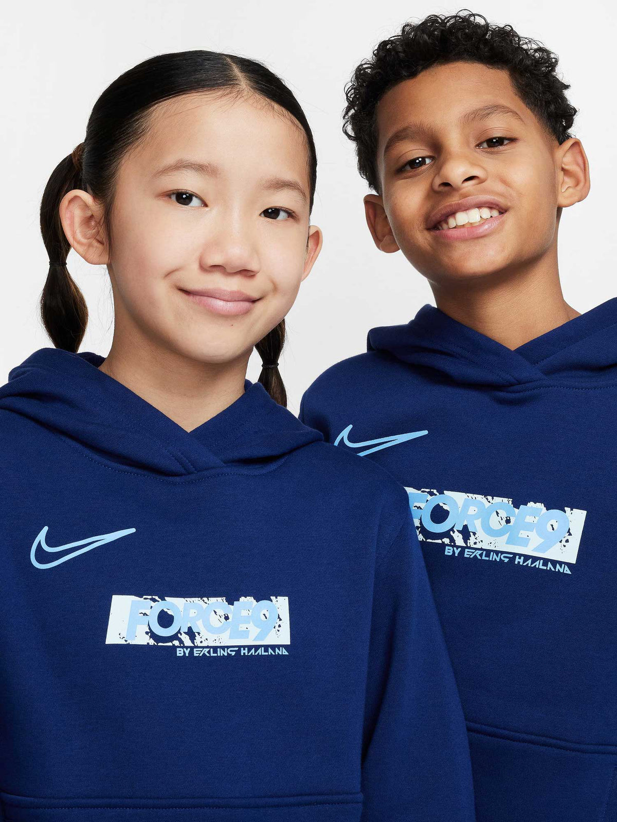 NIKE Суитшърт Erling Haaland K NK CLUB FLC HDY -PD