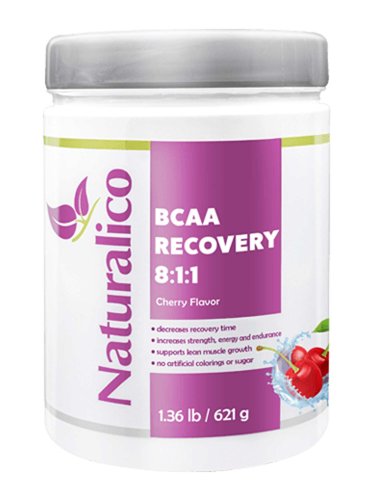 NATURALICO BCAA Recovery 8:1:1 621g /45 дози-ябълка