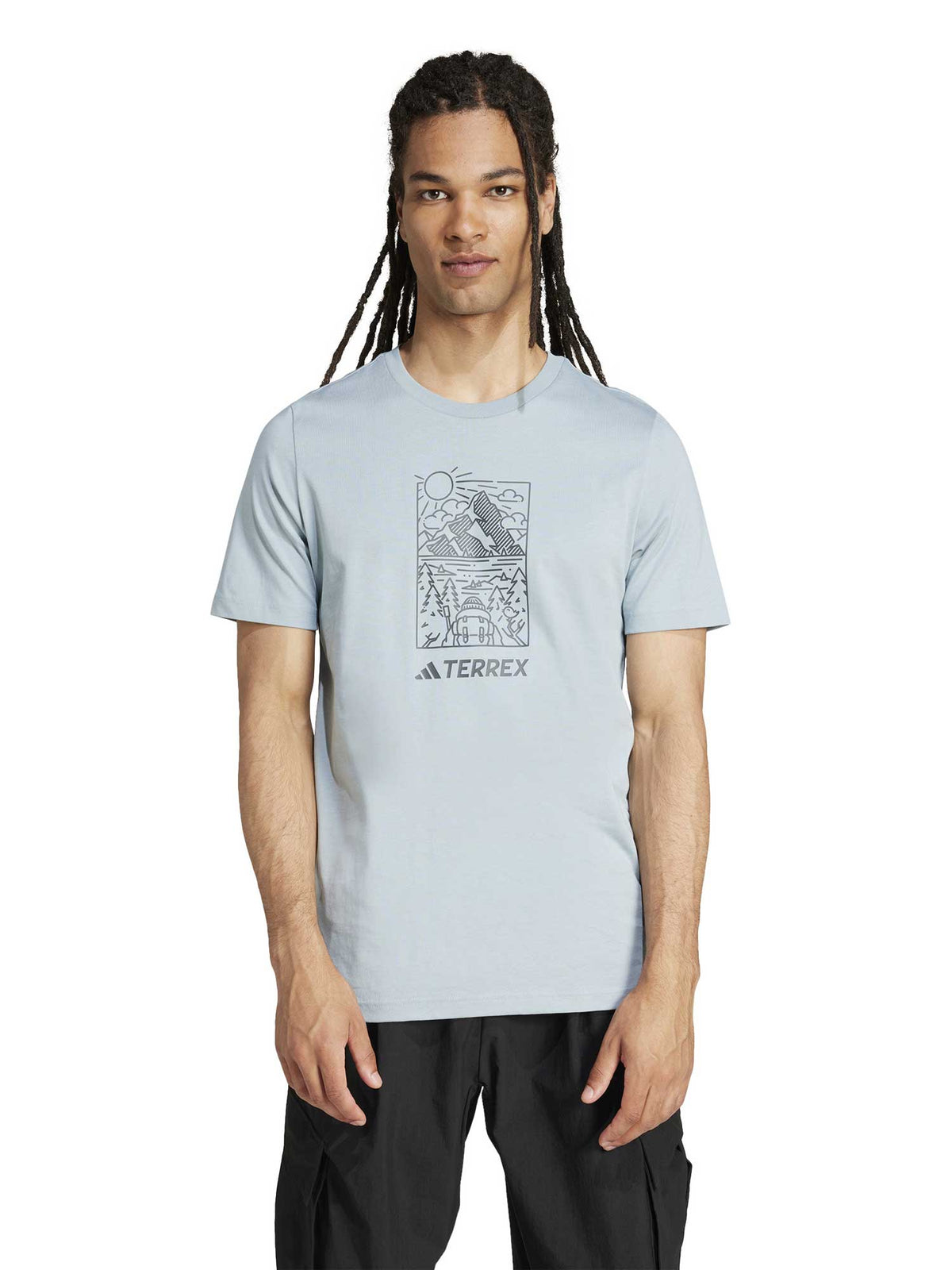 ADIDAS PERFORMANCE Тениска Terrex Graphic T-Shirt