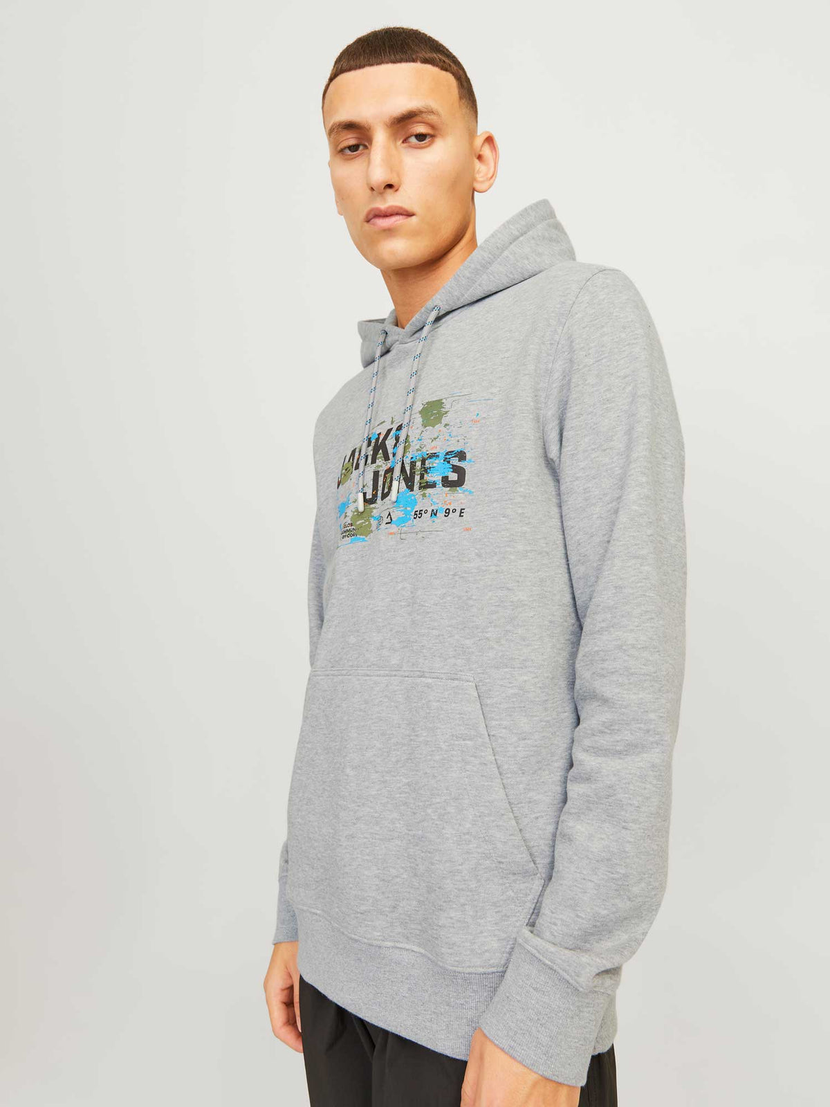 JACK & JONES Суитшърт JCOOUTDOOR LOGO SWEAT HOOD SN