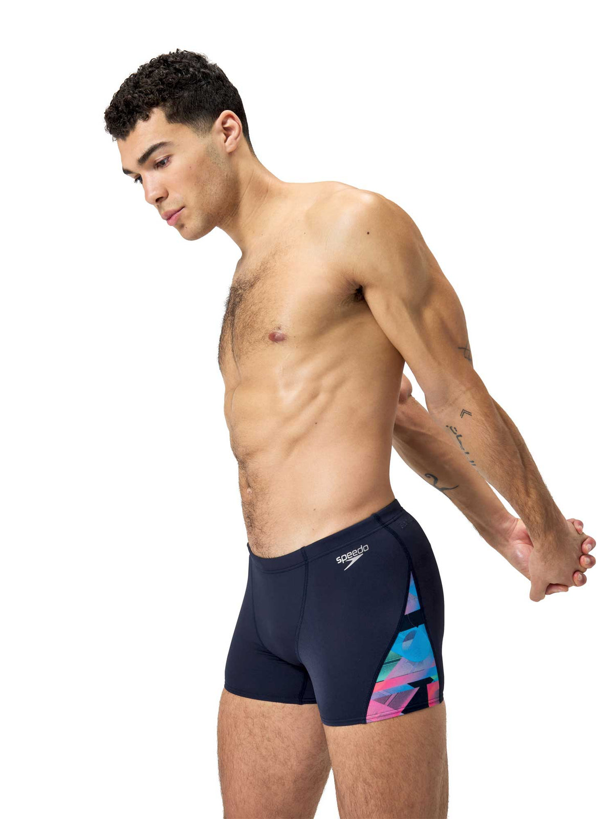 SPEEDO Бански MENS ALLOVER DIGI V-CUT AQUASHORT