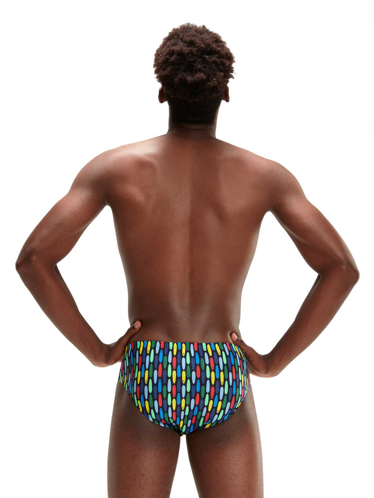 SPEEDO Бански MENS 8CM ALLOVER DIGITAL BRIEF