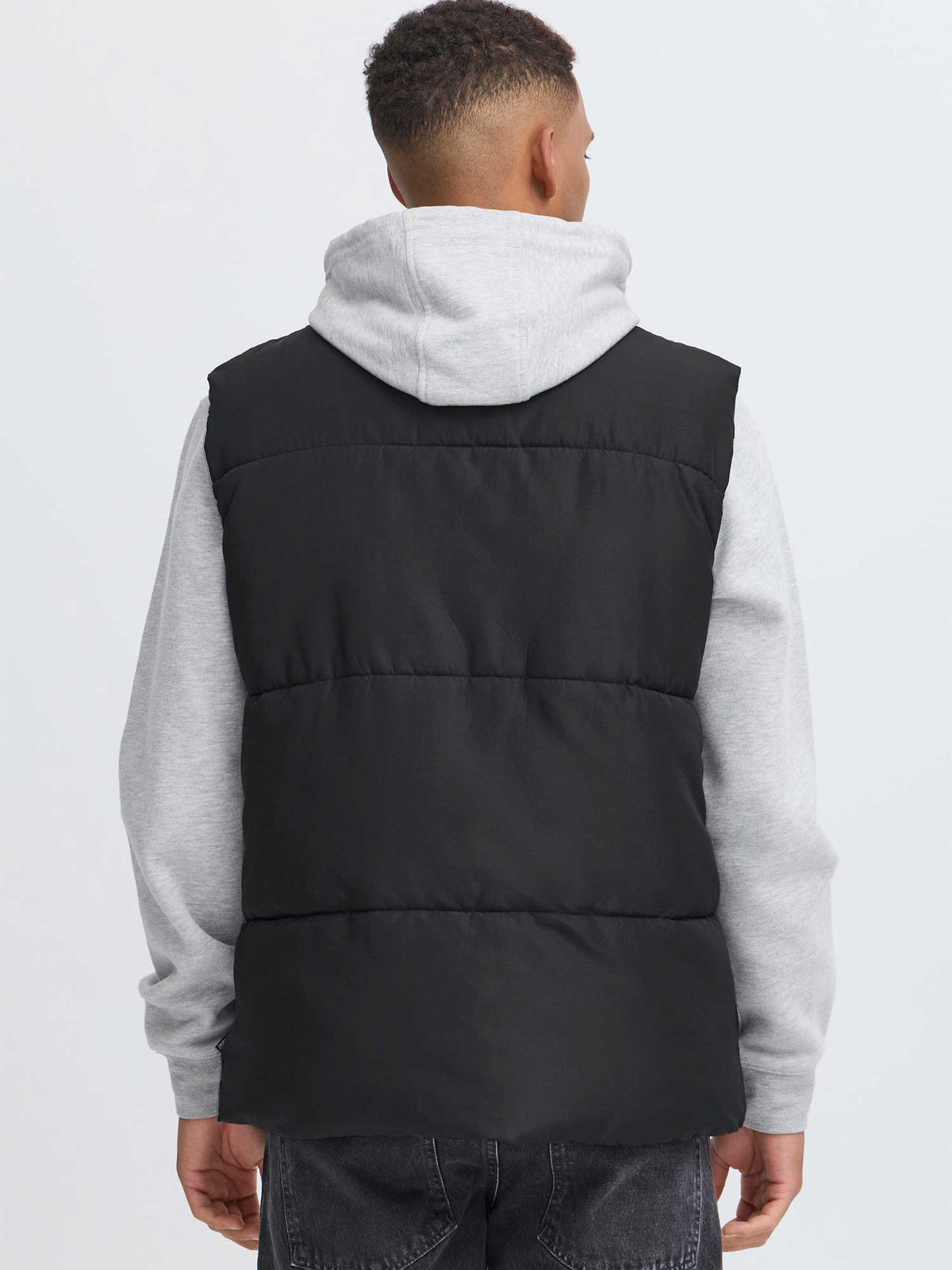 BLEND Елек BHELWIN vest w. jersey hood