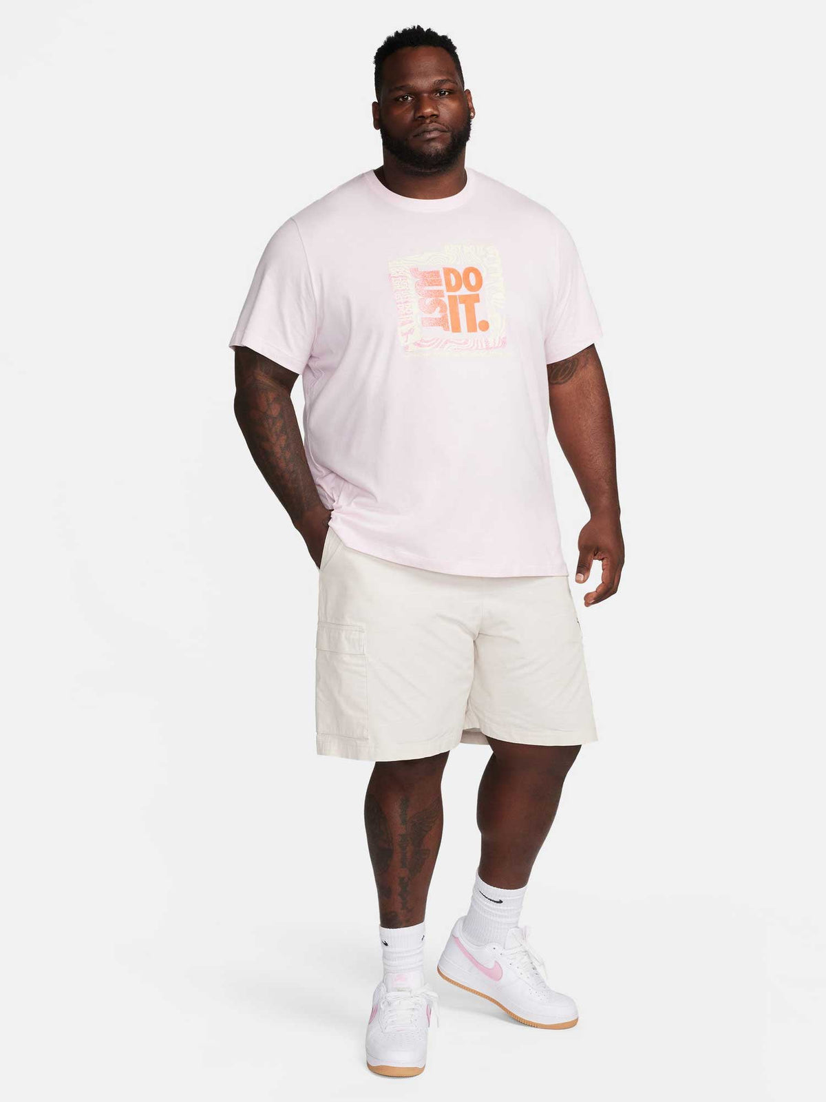 NIKE Тениска U NSW TEE BRANDRIFF JDI