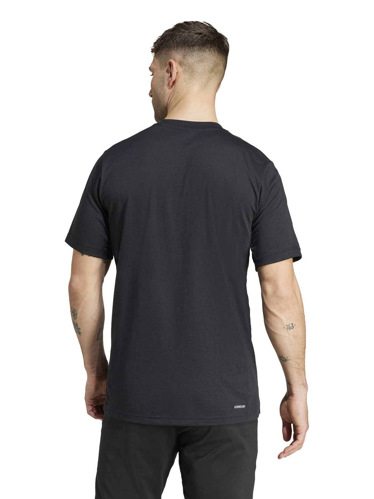 ADIDAS PERFORMANCE Тениска Train Essentials Camo Graphic Logo