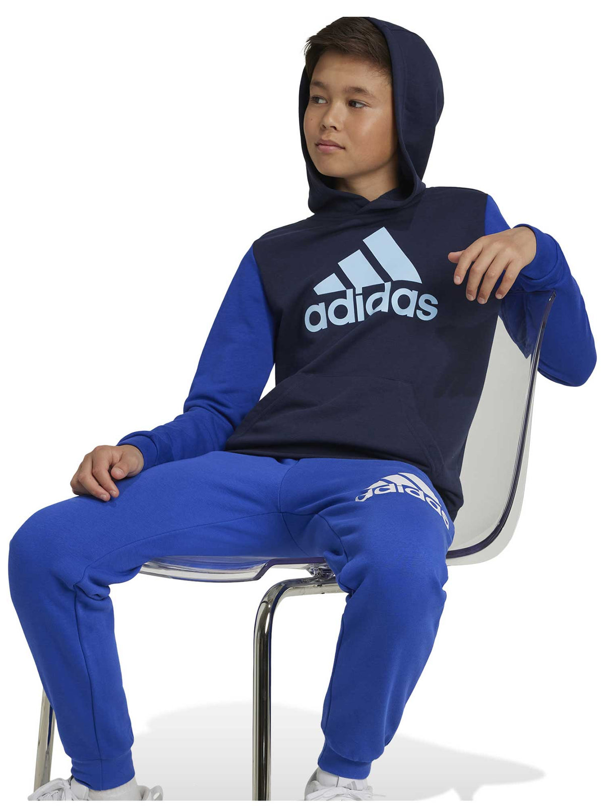 ADIDAS SPORTSWEAR Суитшърт Junior Essentials Big Logo Colorblock