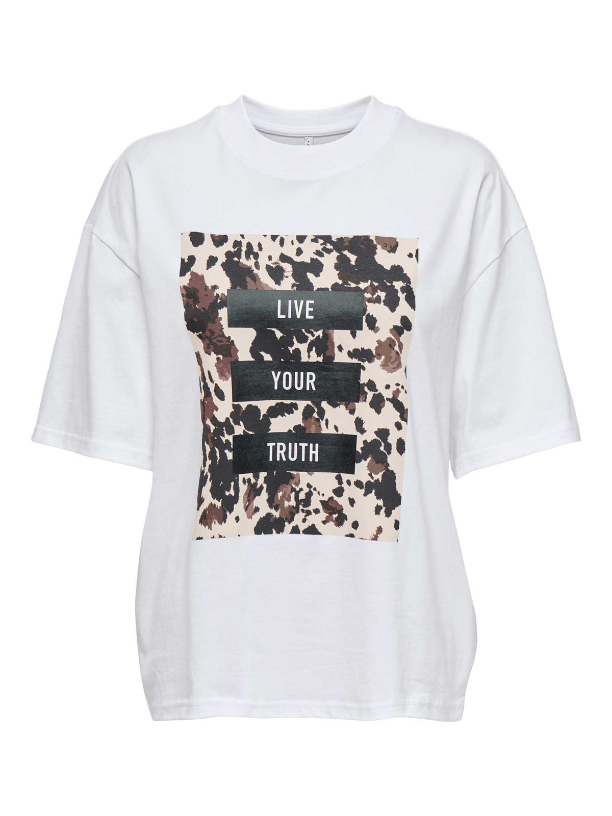 ONLY Тениска ONLRIRI S/S AOP PRINT TOP BOX JRS