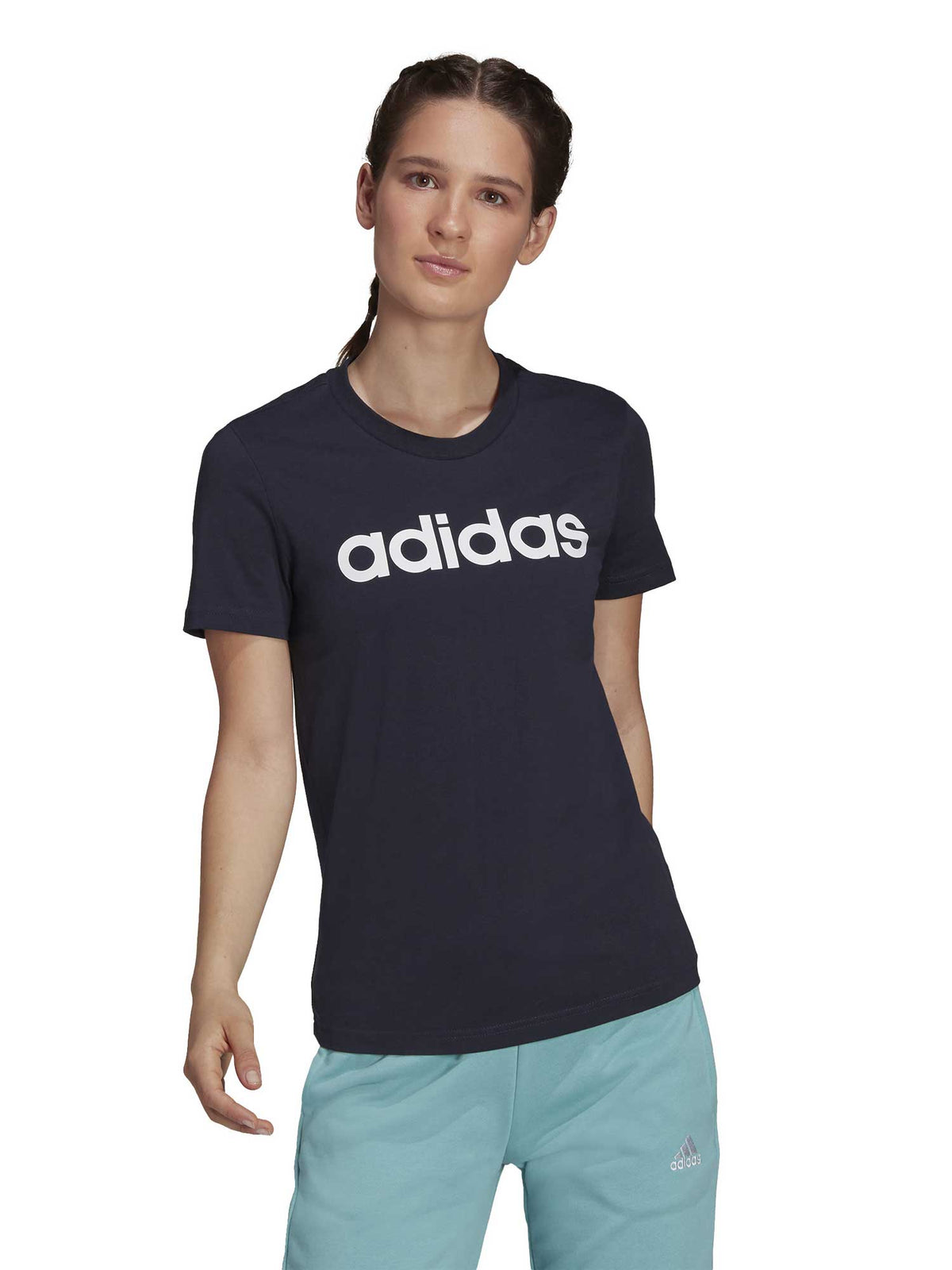 ADIDAS SPORTSWEAR Тениска LOUNGEWEAR Essentials Slim Logo