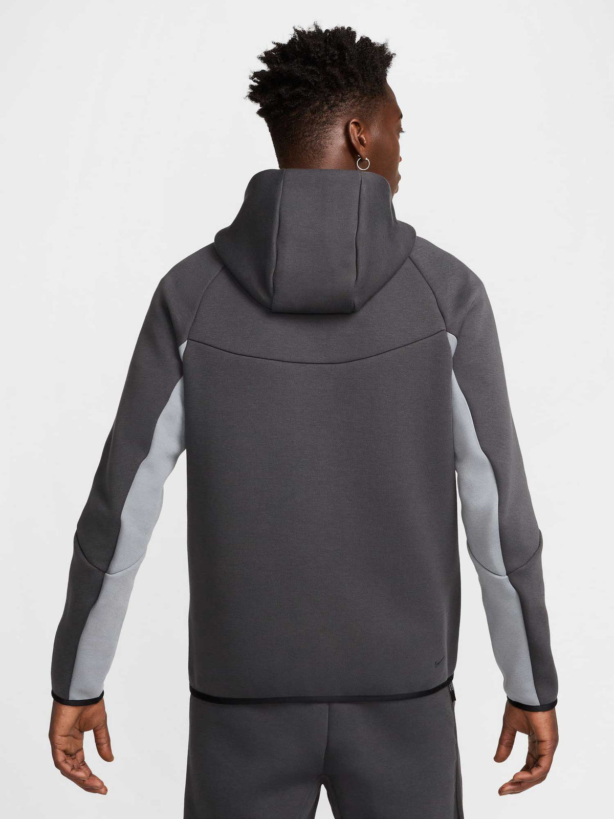 NIKE Суитшърт M NK TCH FLC FZ WR HOODIE