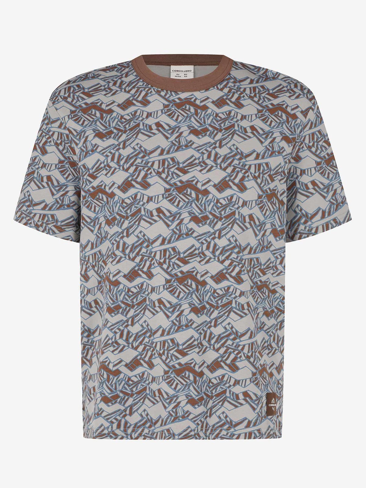 CORDILLERO Тениска Travel Mens SS AOP T-shirt